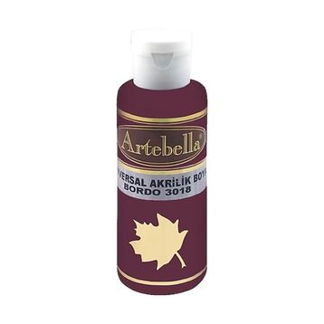 Artebella 3018130 Bordo 130 Ml Akrilik Boya