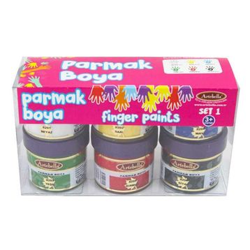Artebella 6'lı 50 cc Parmak Boya