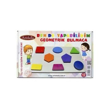 Artebella Ahşap Geometrik Bulmaca
