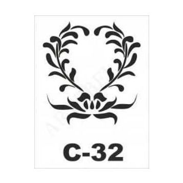 Artebella C-32 15X20 cm Stencil