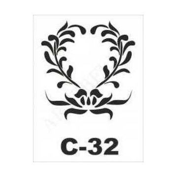Artebella C-32 15X20 cm Stencil