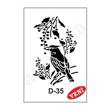 Artebella D-35 20X30 cm Stencil