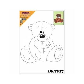 Artebella DKT017 25x35 cm Desenli Tuval Kompozit Boyama