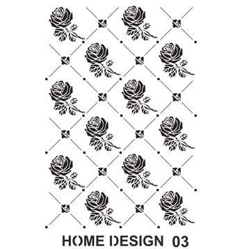 Artebella HDS03 35x50 cm Home Design Stencil