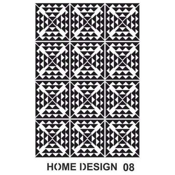 Artebella HDS08 35x50 cm Home Design Stencil