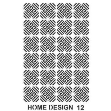 Artebella HDS12 35x50 cm Home Desingn Stencil