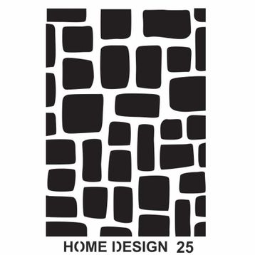 Artebella HDS25 35x50 cm Home Desingn Stencil