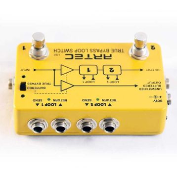 Artec LS2 Çift Kanal Loop Switch Pedal