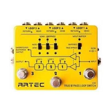 Artec LS3 Üç Kanal Loop Switch Pedal