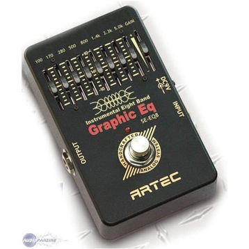 Artec SEEQ8 8 Band Grafik EQ Pedal