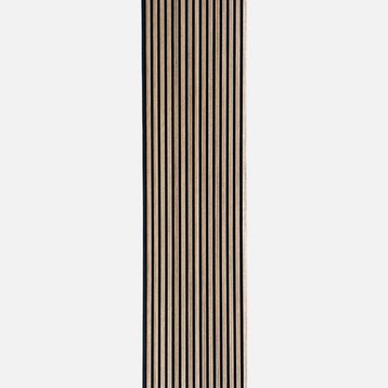 Artelmo 20x600x2800 mm Teak MDF Akustik Duvar Paneli