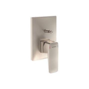 Artema A4275234 Root Square Sıva Üstü Fırçalı Nikel Ankastre Banyo Bataryası