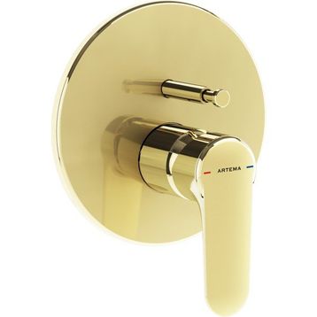 Artema A4283074 Soft Altın Root Round Ankastre Banyo Bataryası