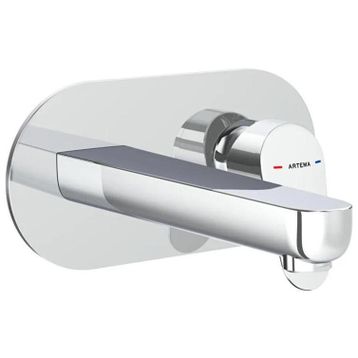 Artema A43167 Krom Flow Round Ankastre Lavabo Bataryası