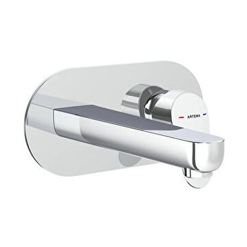 Artema A43167 Krom Flow Round Ankastre Lavabo Bataryası
