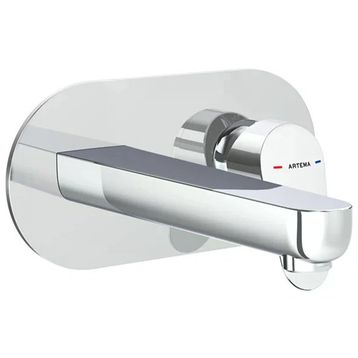 Artema A43167 Krom Flow Round Ankastre Lavabo Bataryası