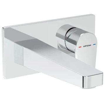 Artema A43180 Gri Ankastre Flow Square Lavabo Bataryası