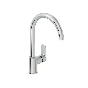 Artema A43419 Flow Soft C Tipi Krom Eviye Bataryası