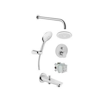 Artema A49279 Root Round Krom Ankastre Duş Seti