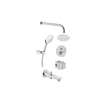 Artema A49279 Root Round Krom Ankastre Duş Seti