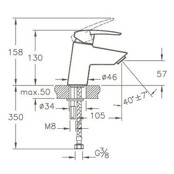 Artema Dynamic S Lavabo Bataryası