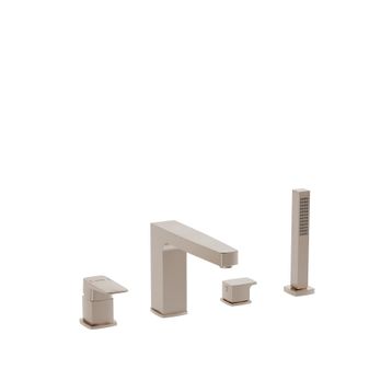 Artema Root Square A4275734 Fırçalı Nikel Küvet Bataryası