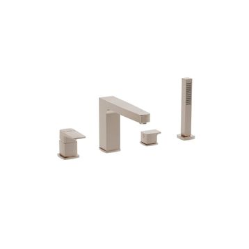 Artema Root Square A4275734 Fırçalı Nikel Küvet Bataryası