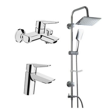 Artema Solid S Banyo Bataryası Lavabo Bataryası Trend Robot Duş Seti
