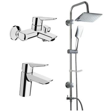 Artema Solid S Banyo Bataryası Lavabo Bataryası Trend Robot Duş Seti
