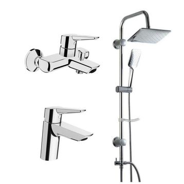 Artema Solid S Banyo Bataryası Lavabo Bataryası Trend Robot Duş Seti