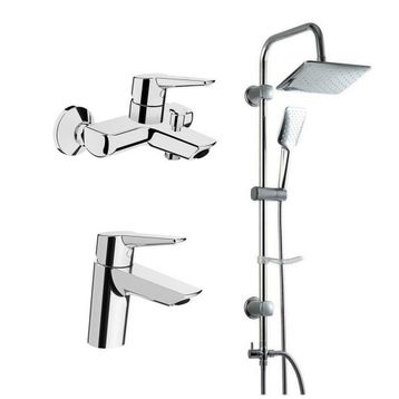 Artema Solid S Banyo Bataryası Lavabo Bataryası Trend Robot Duş Seti