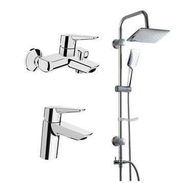 Artema Solid S Banyo Bataryası Lavabo Bataryası Trend Robot Duş Seti