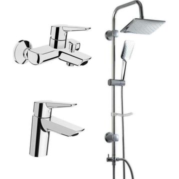 Artema Solid S Banyo Bataryası Lavabo Bataryası Trend Robot Duş Seti