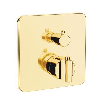 Artema Suit U A4267423 Altın V-Box Sıva Üstü Ankastre Termostatik Banyo Bataryası