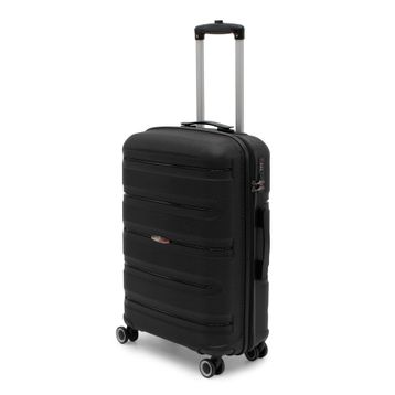 Artemis Polipropilen PP 65 cm Siyah Kırılmaz Orta Boy Valiz