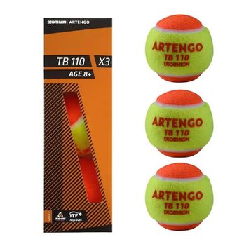 Artengo TB110 3'lü Turuncu Tenis Topu
