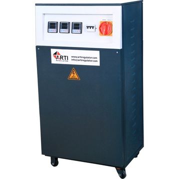 Artı 275-430V 120 KVA Trifaze Servo Kontrollü Voltaj Regülatörü
