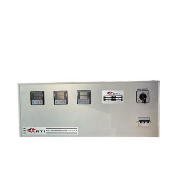 Artı 275-430V 15 KVA Trifaze Servo Kontrollü Voltaj Regülatörü