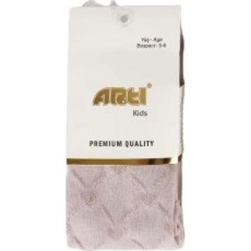 Artı 340023 Asorti Kalp Kabartmalı Kız Çocuk Külotlu Çorap