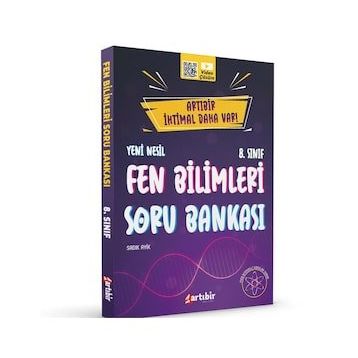 Artı Bir Yayınları 8. Sınıf Artı Bir İhtimal Daha Var Fen Bilimleri Soru Bankası
