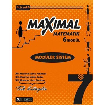 Artı Zeka Yayınları 7.Sınıf Maximal 6 Nodül Matematik Modüler Sistem Seti