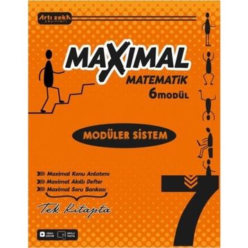Artı Zeka Yayınları 7.Sınıf Maximal 6 Nodül Matematik Modüler Sistem Seti