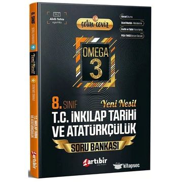Artıbir 8. Sınıf İnkilap Tarihi Omega Soru Bankası+Deneme