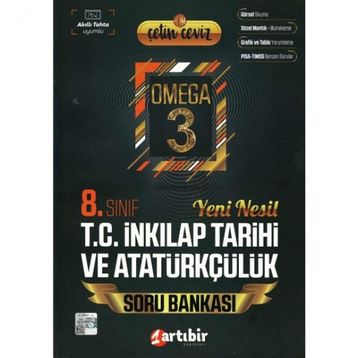 Artıbir 8. Sınıf İnkilap Tarihi Omega Soru Bankası+Deneme