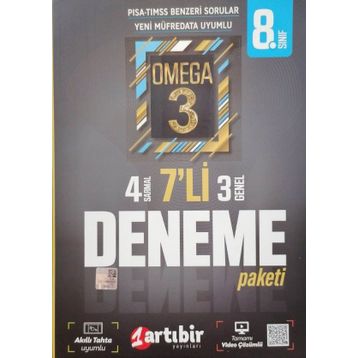 Artıbir Yayınları - 8. Sınıf LGS Çetin Ceviz 7 Deneme