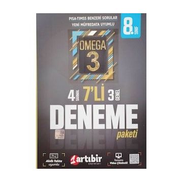 Artıbir Yayınları - 8. Sınıf LGS Çetin Ceviz 7 Deneme