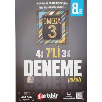 Artıbir Yayınları - 8. Sınıf LGS Çetin Ceviz 7 Deneme