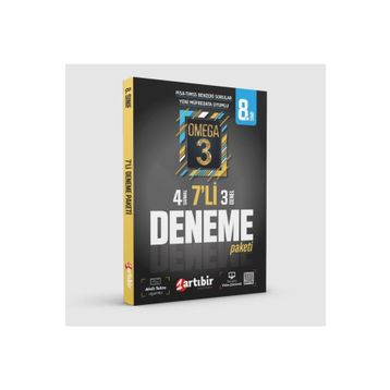 Artıbir Yayınları - 8. Sınıf LGS Çetin Ceviz 7 Deneme