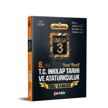 Artıbir Yayınları 8. Sınıf Lgs Çetin Ceviz Omega İnkilap Soru Bankası 0922