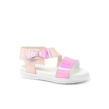 Artico Elenis Hakiki Deri Pembe Kız Çocuk Sandalet